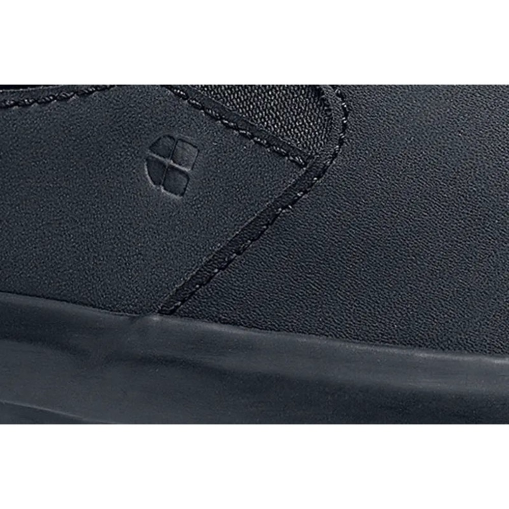 Shoes For Crews Ollie II Black Leather Slip On SR Work Shoes 34257 M-5 W-6.5 NEW - Picture 13 of 14